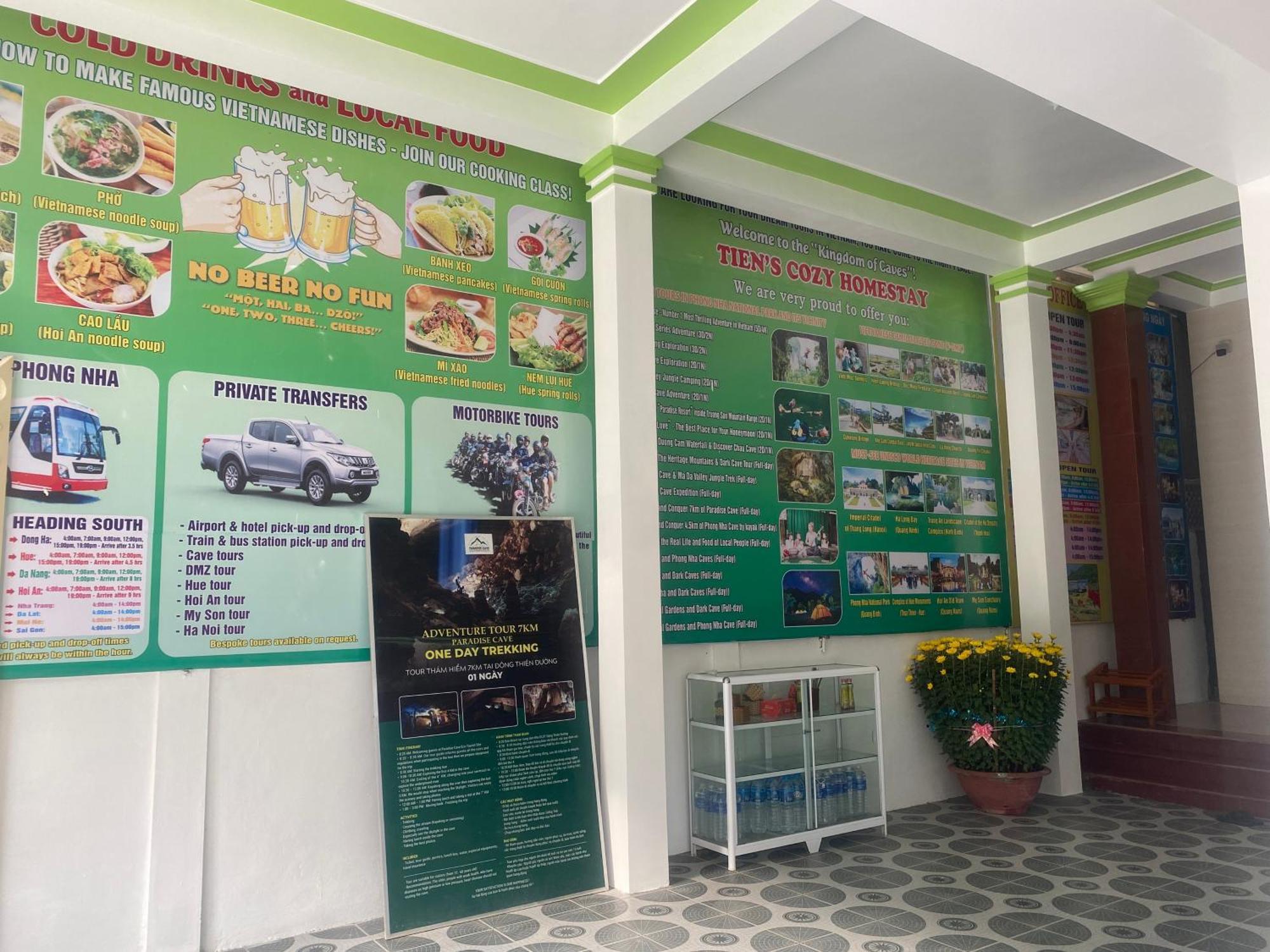 Phong Nha - Tien'S Cozy Homestay מראה חיצוני תמונה